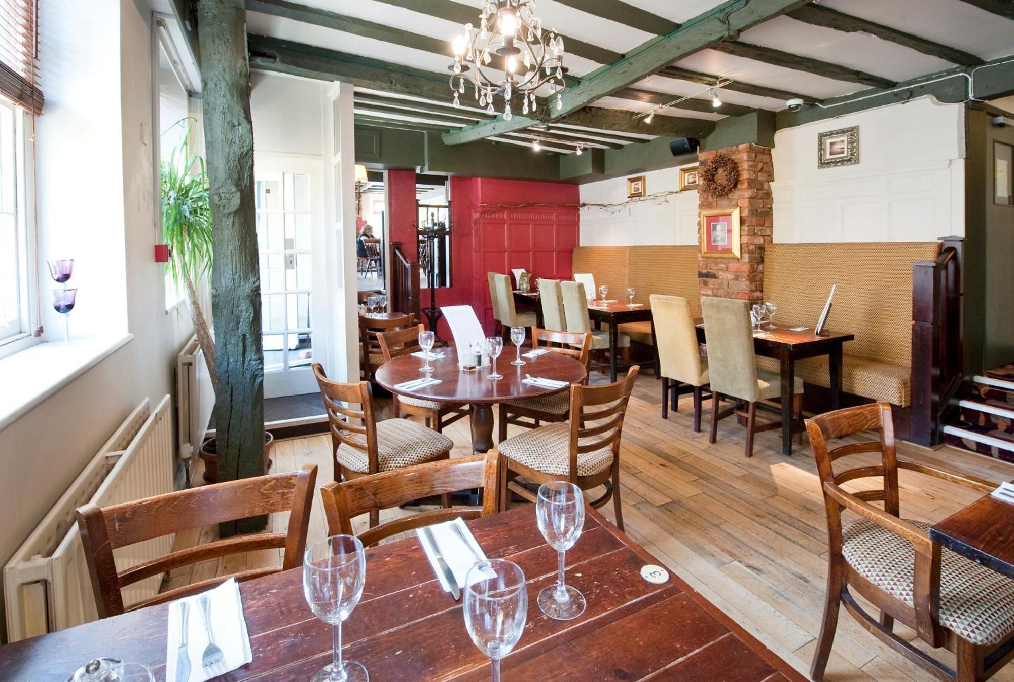 Ye Olde Talbot Hotel By Greene King Inns وورسيستير المطعم الصورة